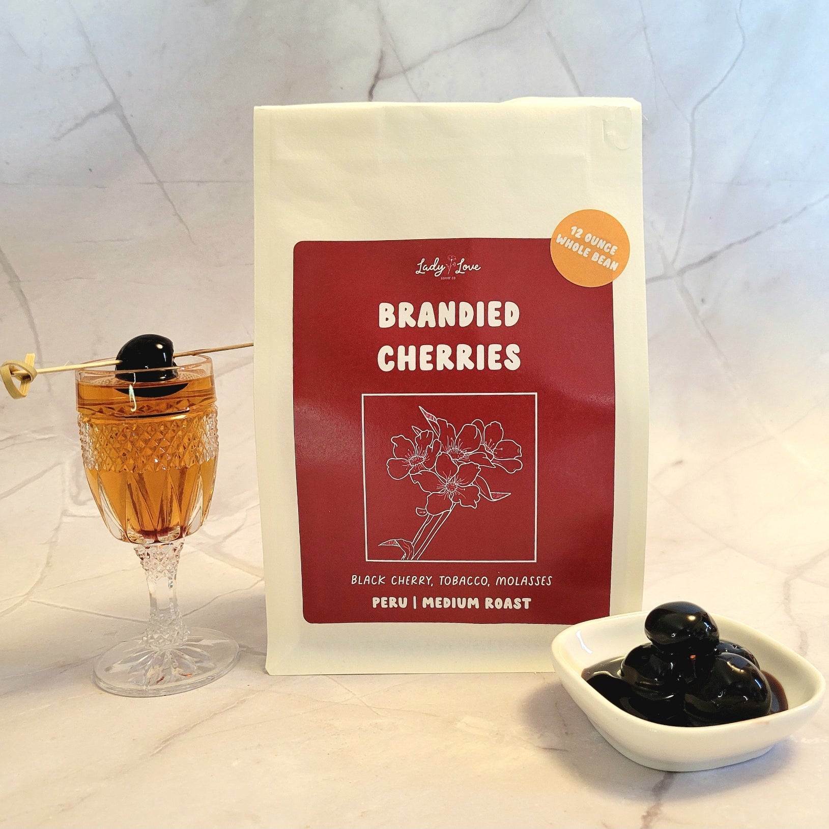 Brandied Cherries - Lady Love Coffee